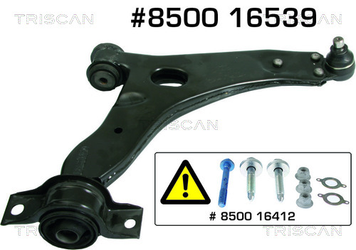 Track Control Arm - 8500 16539 TRISCAN