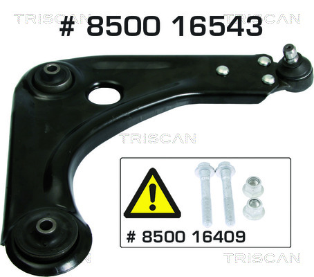 Track Control Arm - 8500 16543 TRISCAN