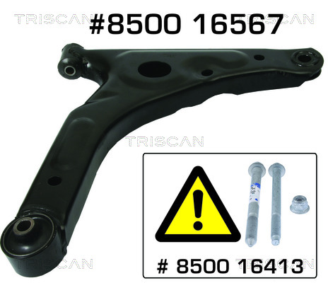 Track Control Arm - 8500 16567 TRISCAN
