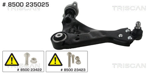 Track Control Arm - 8500 235025 TRISCAN