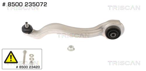 Braccio oscillante, Sospensione ruota - 8500 235072 TRISCAN