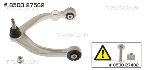 Braccio oscillante, Sospensione ruota - 8500 27562 TRISCAN