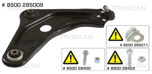 Track Control Arm - 8500 285009 TRISCAN