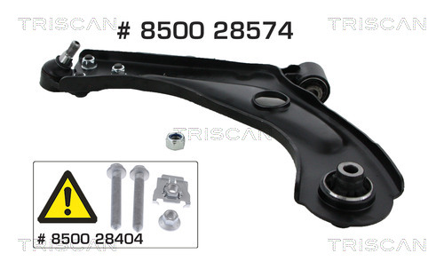 Braccio oscillante, Sospensione ruota - 8500 28574 TRISCAN