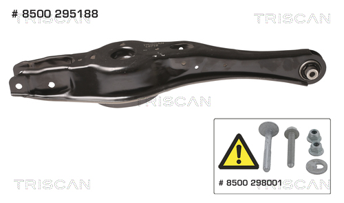 Braccio oscillante, Sospensione ruota - 8500 295188 TRISCAN