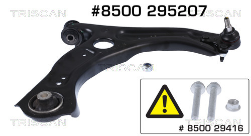 vikšro valdymo svirtis - 8500 295207 TRISCAN