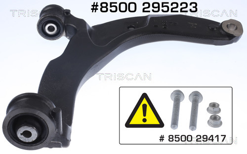 Braccio oscillante, Sospensione ruota - 8500 295223 TRISCAN