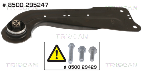 Braccio oscillante, Sospensione ruota - 8500 295247 TRISCAN