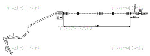 Flessibile idraulica, Sterzo - 8516 16001 TRISCAN