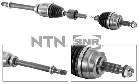 Приводной вал - DK55.016 SNR