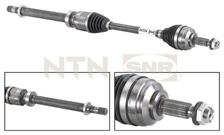 Albero motore/Semiasse - DK55.051 SNR