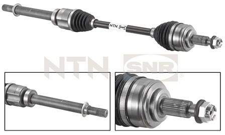 Albero motore/Semiasse - DK55.058 SNR