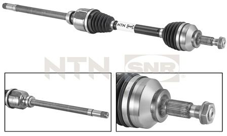 Приводной вал - DK59.002 SNR