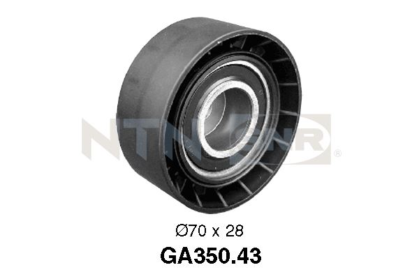 Deflection/Guide Pulley, V-ribbed belt - GA350.43 SNR