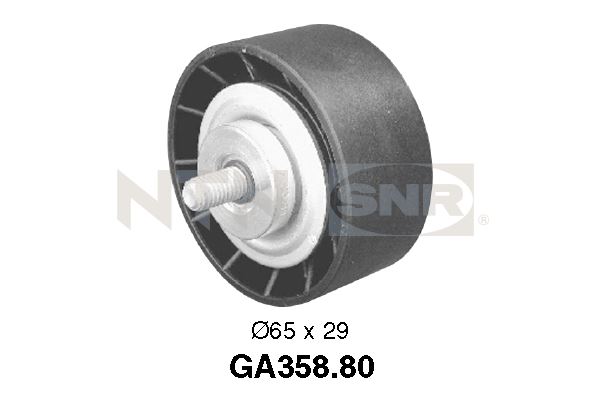 Deflection/Guide Pulley, V-ribbed belt - GA358.80 SNR