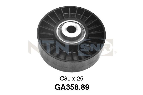 Deflection/Guide Pulley, V-ribbed belt - GA358.89 SNR
