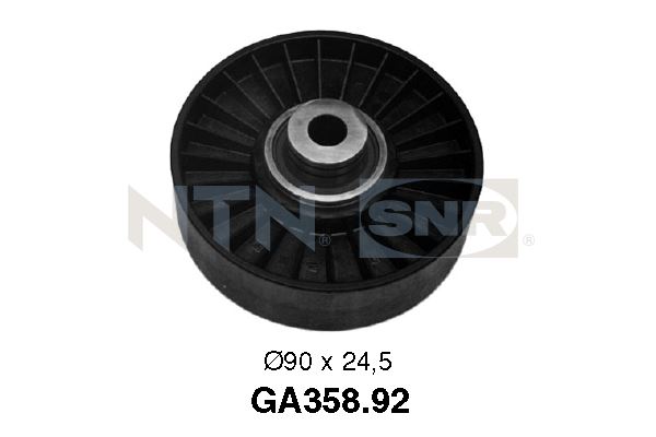 Deflection/Guide Pulley, V-ribbed belt - GA358.92 SNR