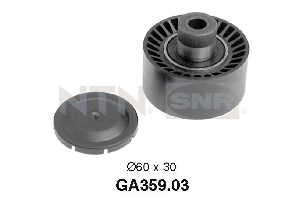 Deflection/Guide Pulley, V-ribbed belt - GA359.03 SNR
