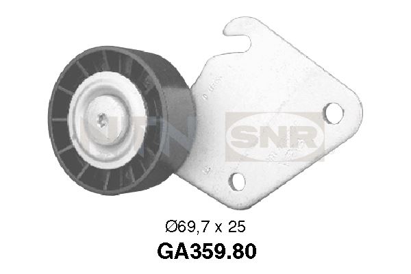 Deflection/Guide Pulley, V-ribbed belt - GA359.80 SNR