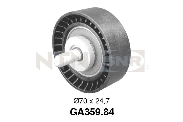 Deflection/Guide Pulley, V-ribbed belt - GA359.84 SNR