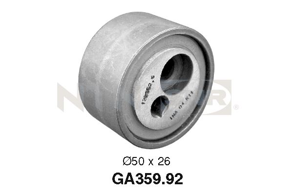 Tensioner Pulley, V-ribbed belt - GA359.92 SNR
