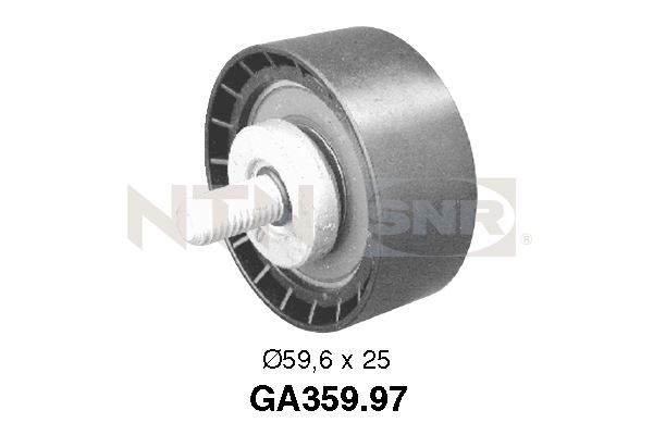 Паразитный / ведущий ролик, поликлиновой ремень - GA359.97 SNR