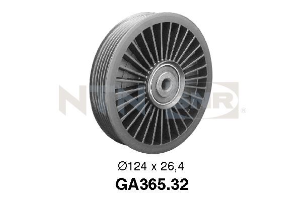 Deflection/Guide Pulley, V-ribbed belt - GA365.32 SNR