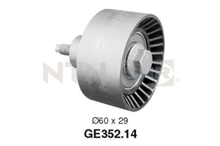 Deflection/Guide Pulley, timing belt - GE352.14 SNR