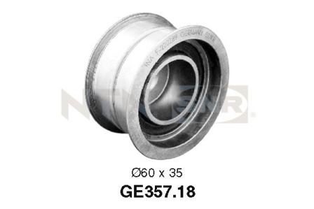 Deflection/Guide Pulley, timing belt - GE357.18 SNR