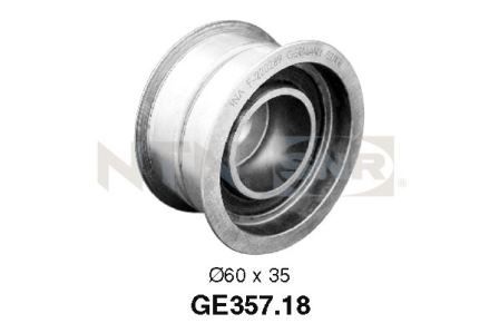 Deflection/Guide Pulley, timing belt - GE357.18 SNR
