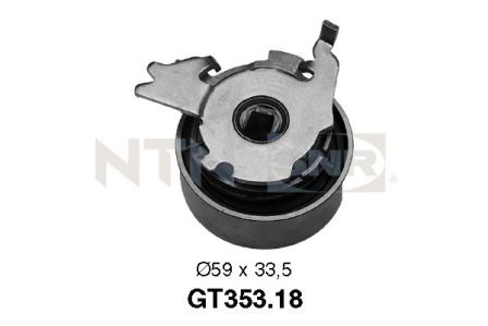 Tensioner Pulley, timing belt - GT353.18 SNR