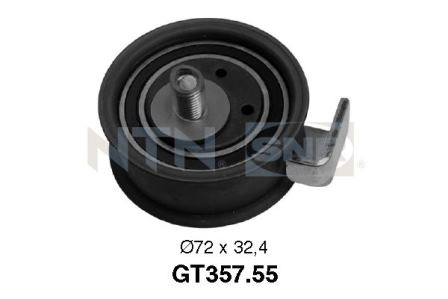 Tensioner Pulley, timing belt - GT357.55 SNR