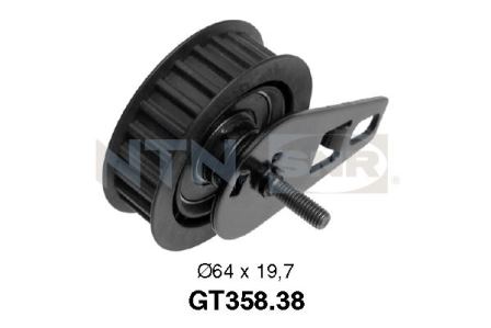 Tensioner Pulley, timing belt - GT358.38 SNR