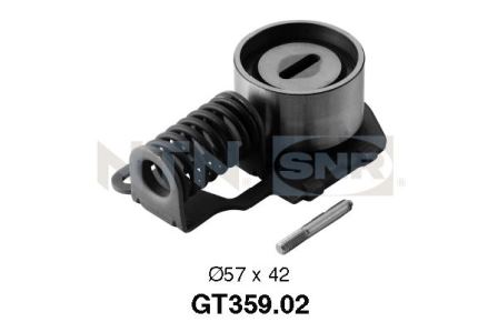 Tensioner Pulley, timing belt - GT359.02 SNR