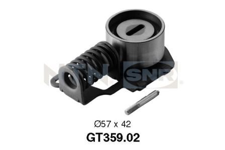 Tensioner Pulley, timing belt - GT359.02 SNR