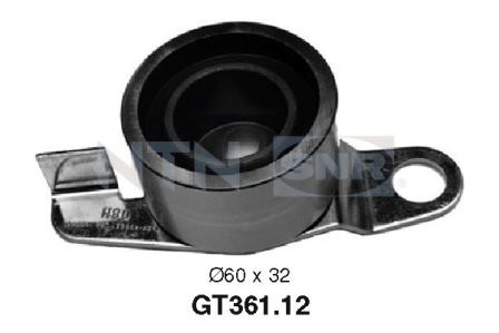Tensioner Pulley, timing belt - GT361.12 SNR