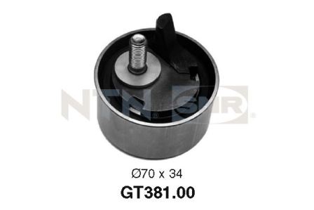 Tensioner Pulley, timing belt - GT381.00 SNR
