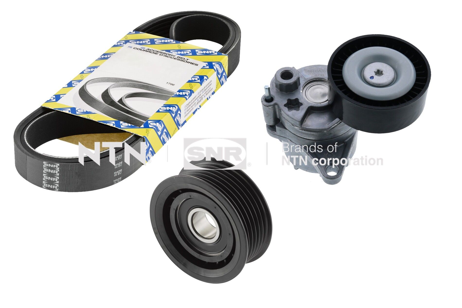 Kit Cinghie Poly-V - KA851.12 SNR