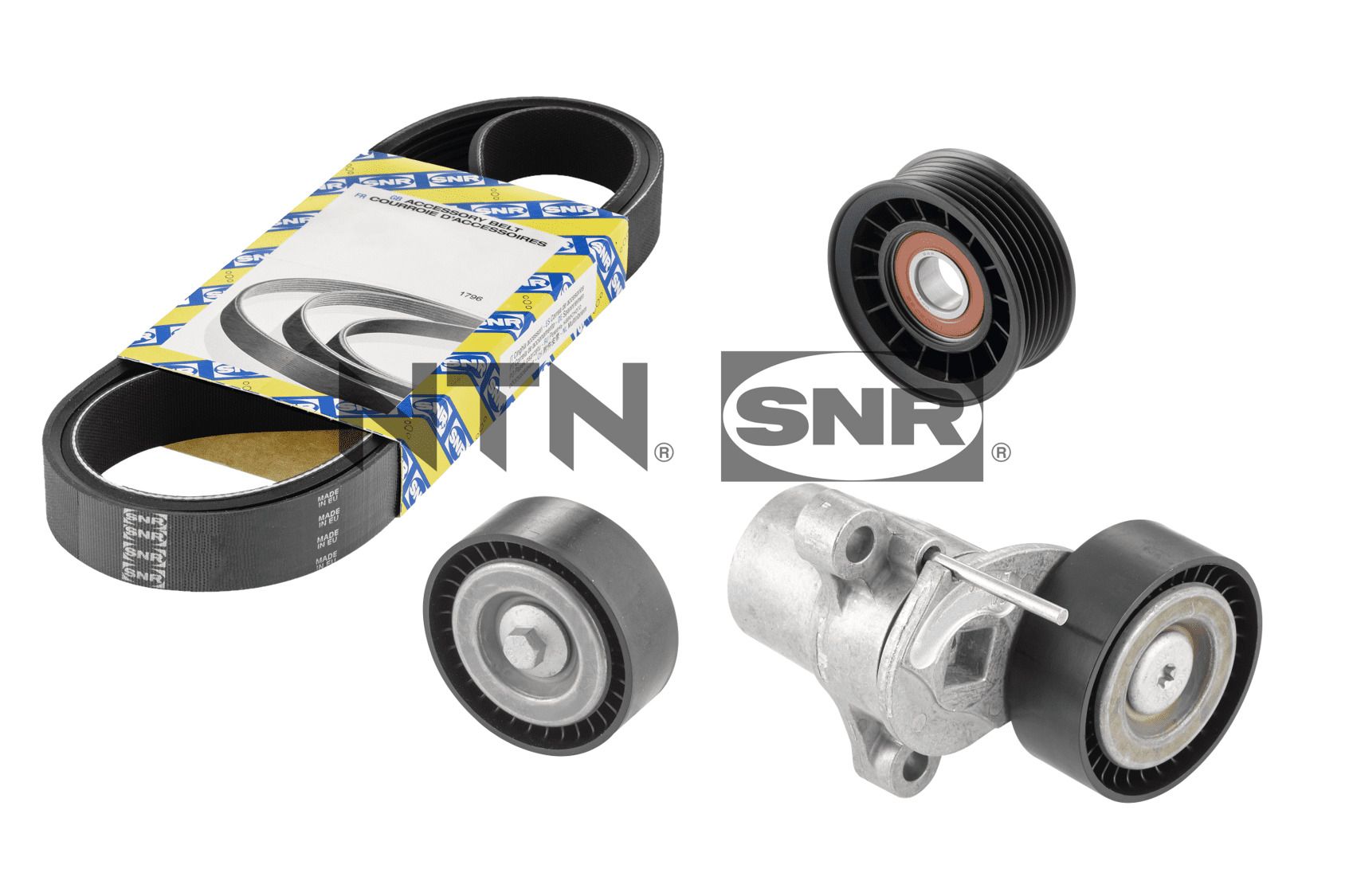 Kit Cinghie Poly-V - KA852.12 SNR