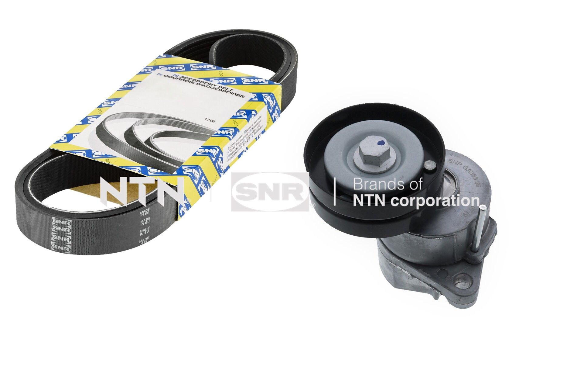 Kit Cinghie Poly-V - KA853.26 SNR