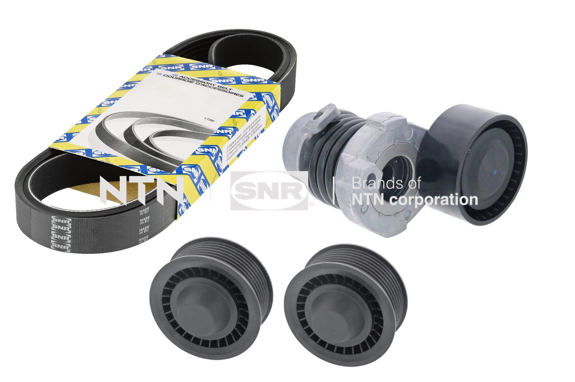 V-Ribbed Belt Set - KA855.38 SNR