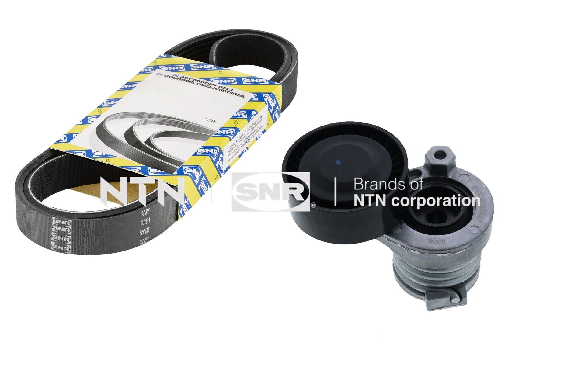 Kit Cinghie Poly-V - KA855.40 SNR
