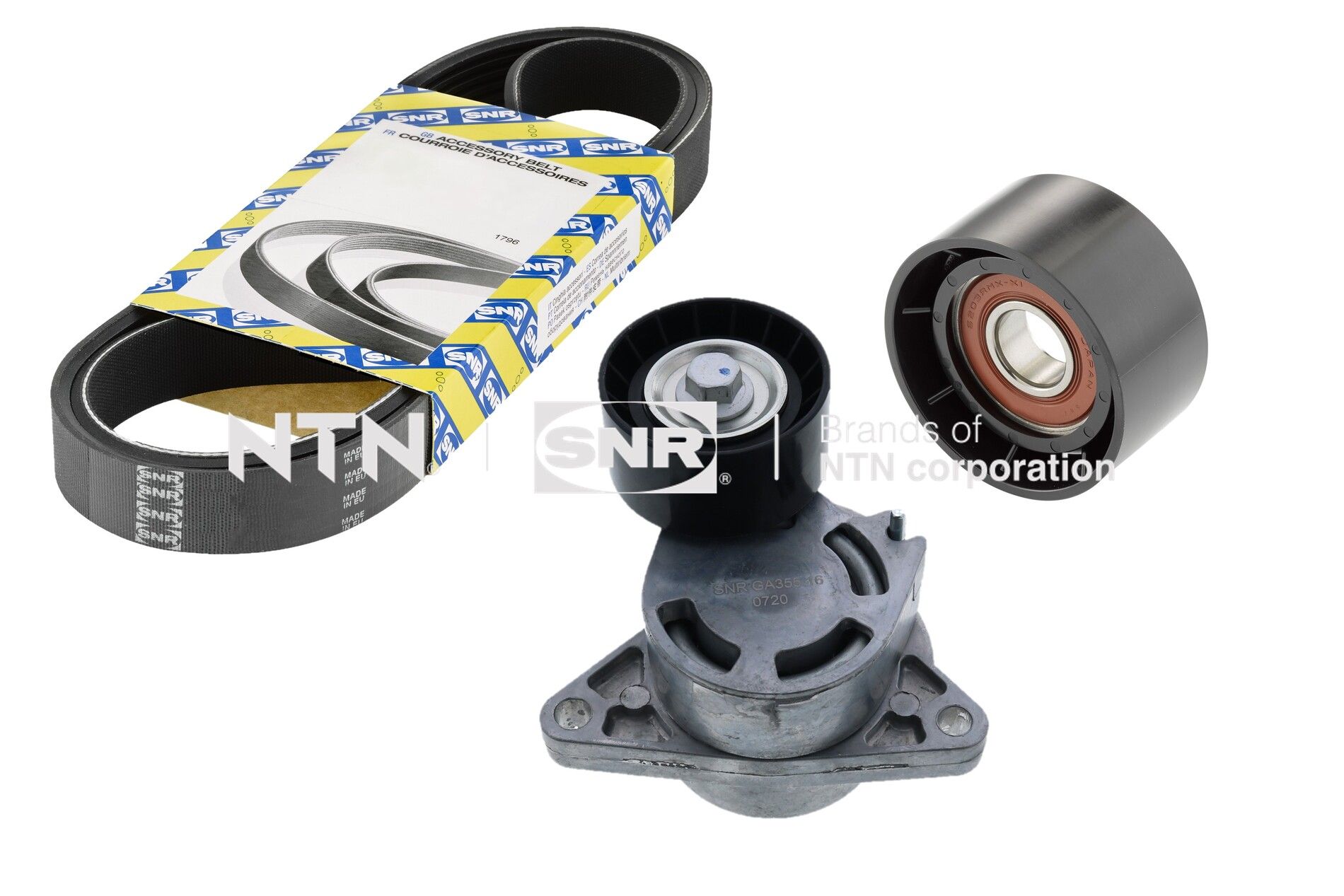Kit Cinghie Poly-V - KA855.49 SNR