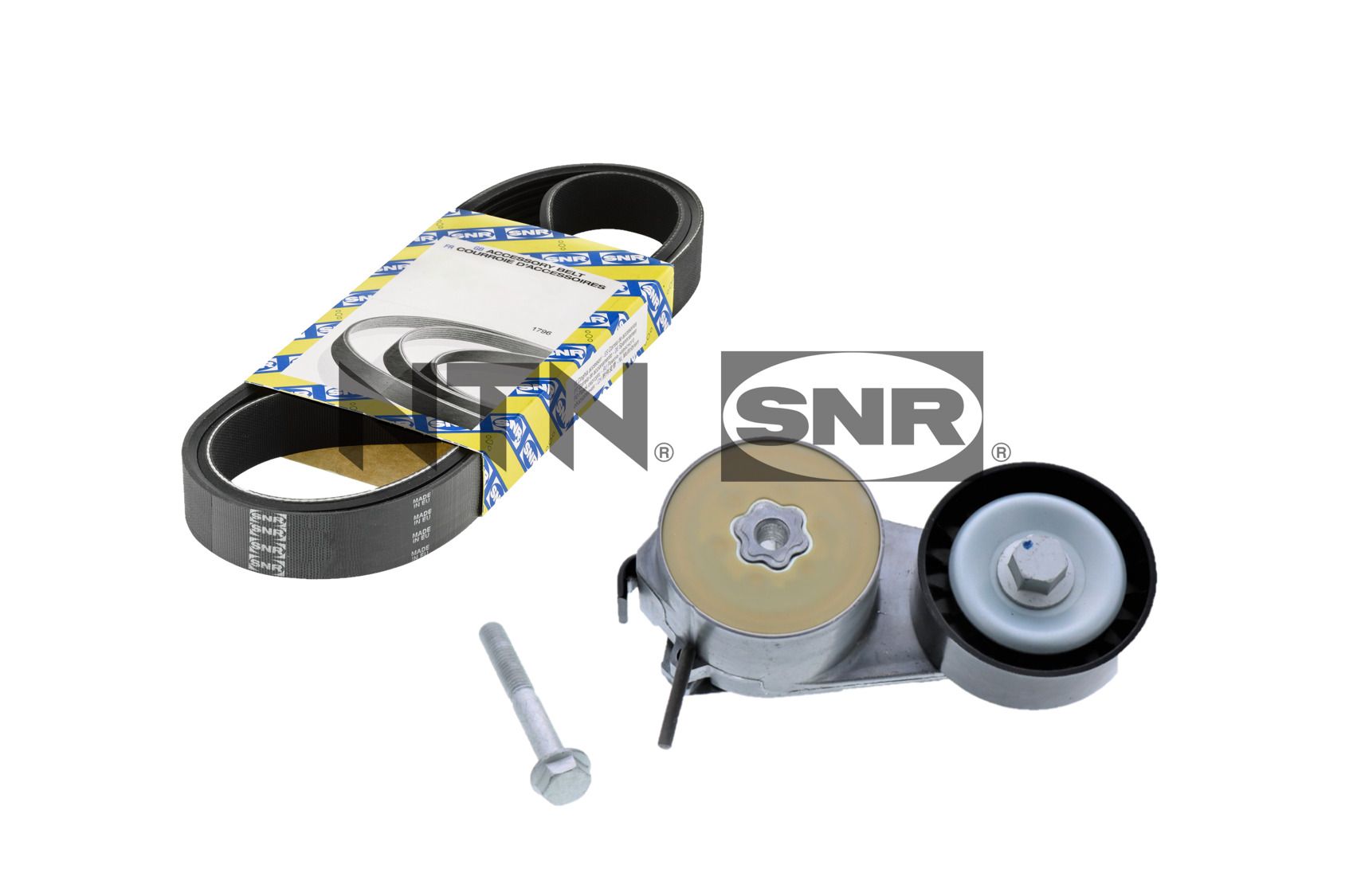 Kit Cinghie Poly-V - KA858.08 SNR