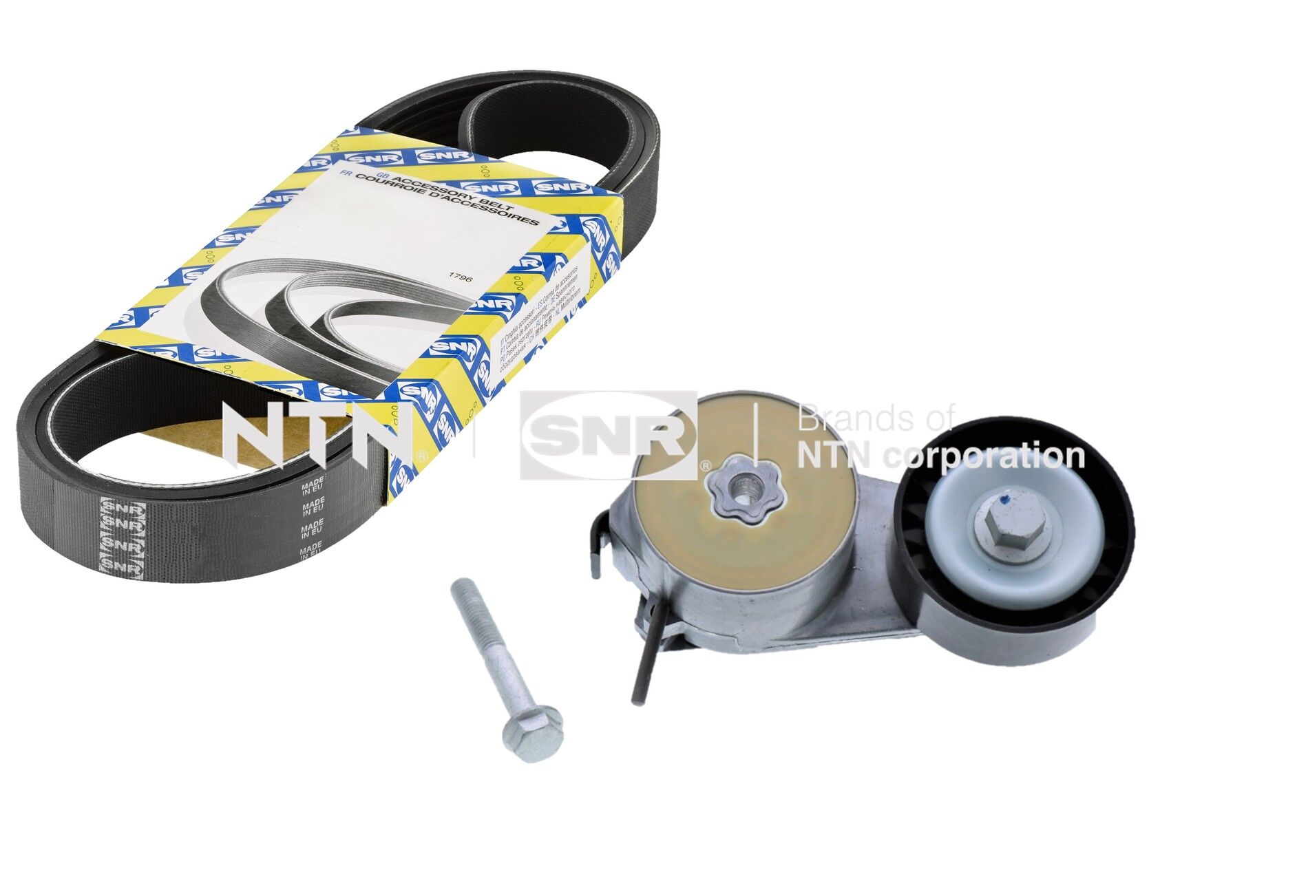 Kit Cinghie Poly-V - KA858.13 SNR