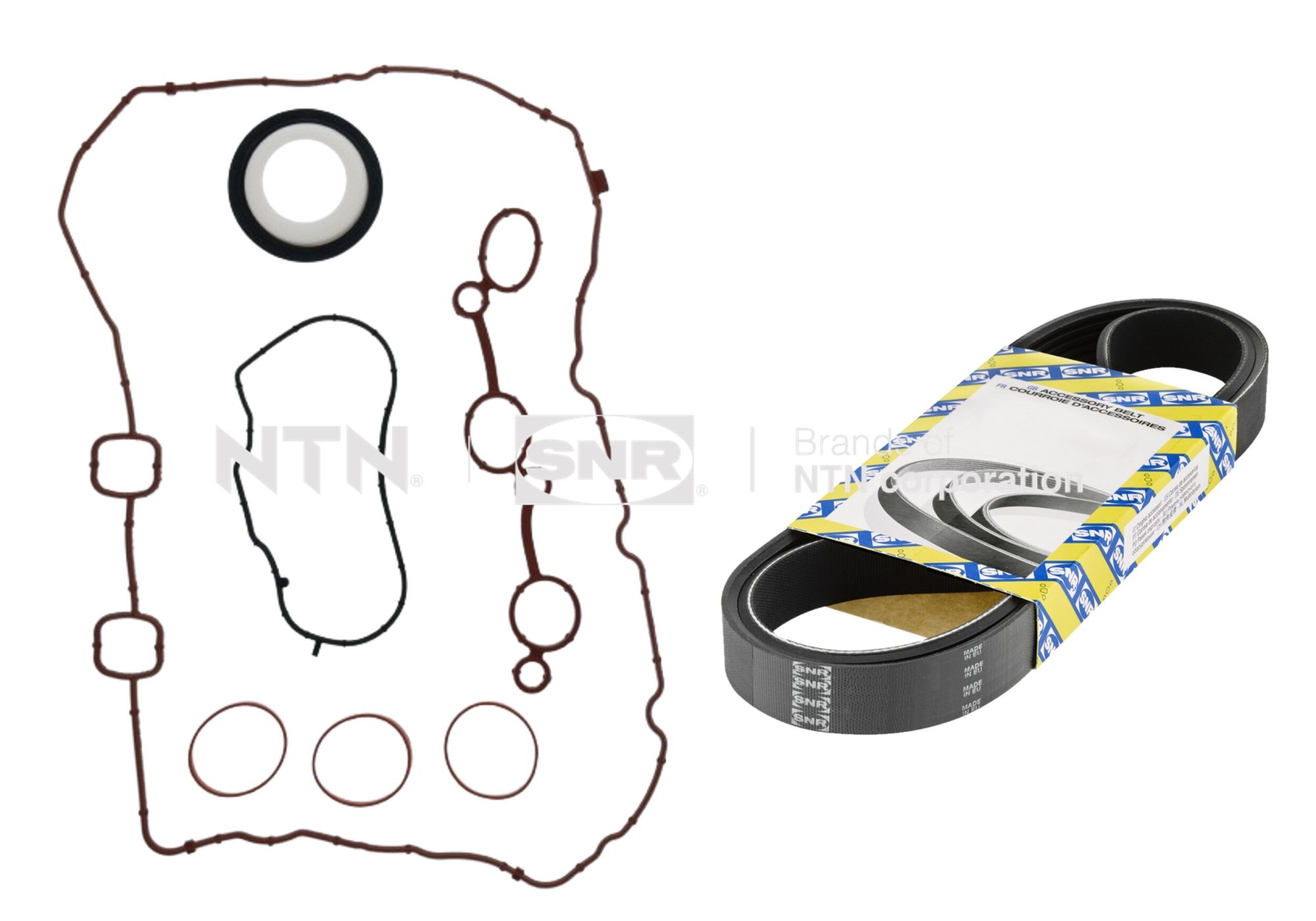 Kit Cinghie Poly-V - KA859.71 SNR