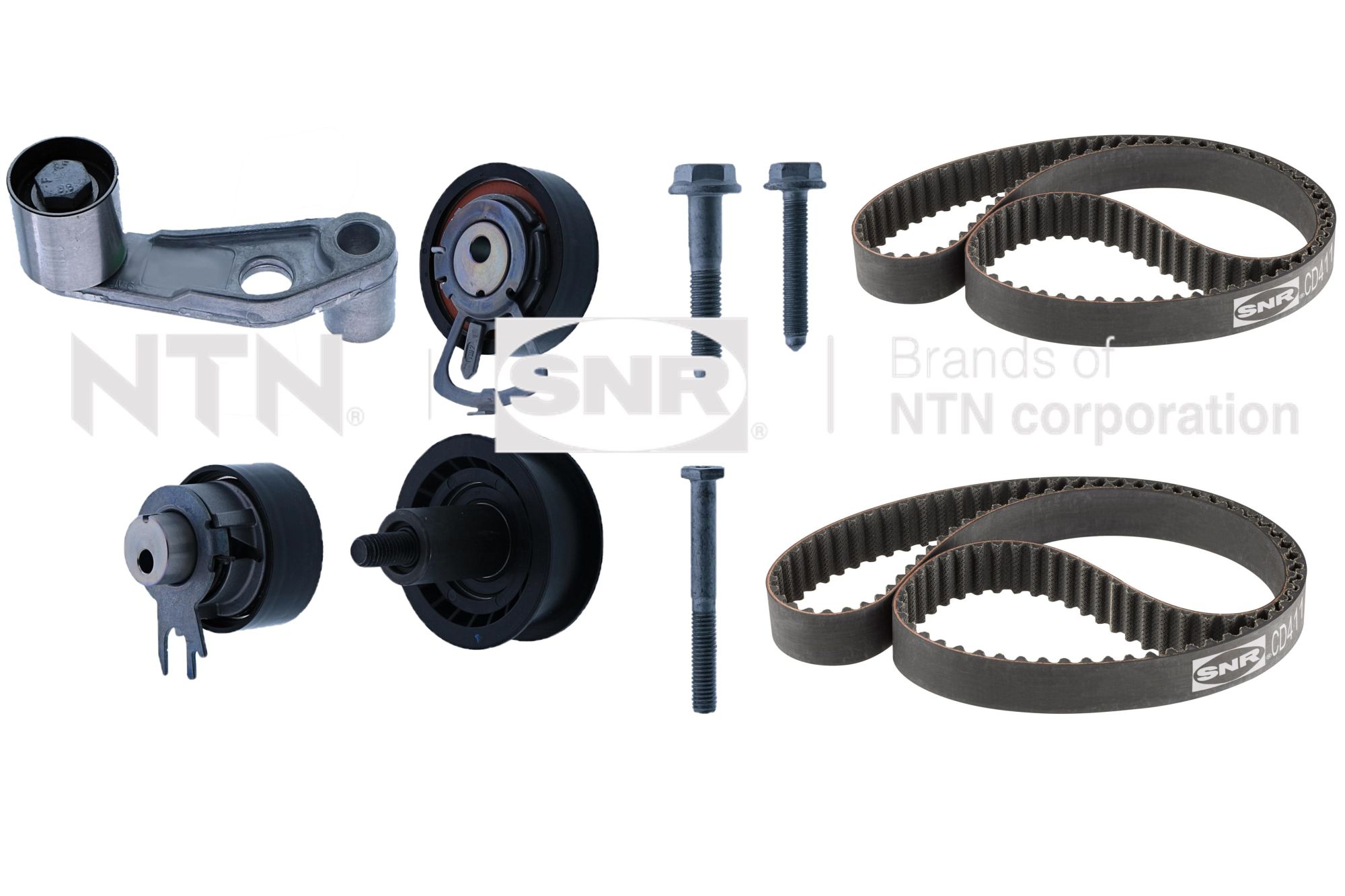 Timing Belt Set - KD457.25 SNR