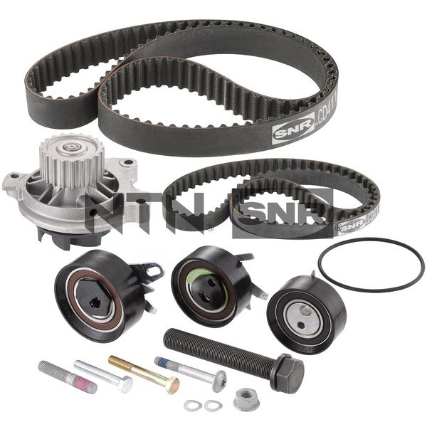 Pompa acqua + Kit cinghie dentate - KDP457.380 SNR