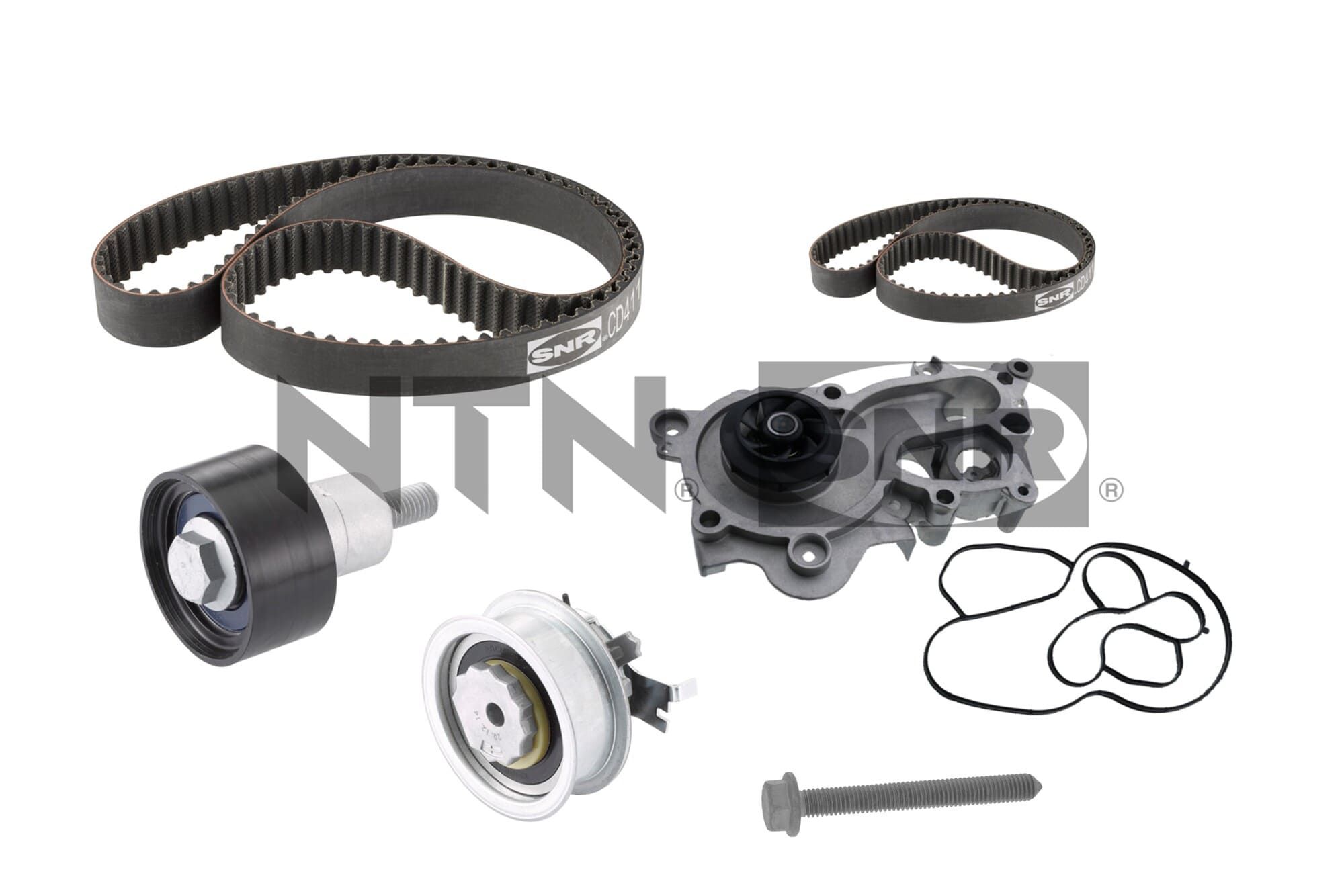Pompa acqua + Kit cinghie dentate - KDP457.750 SNR