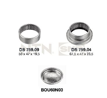 Supporto, Corpo assiale - KS559.02 SNR